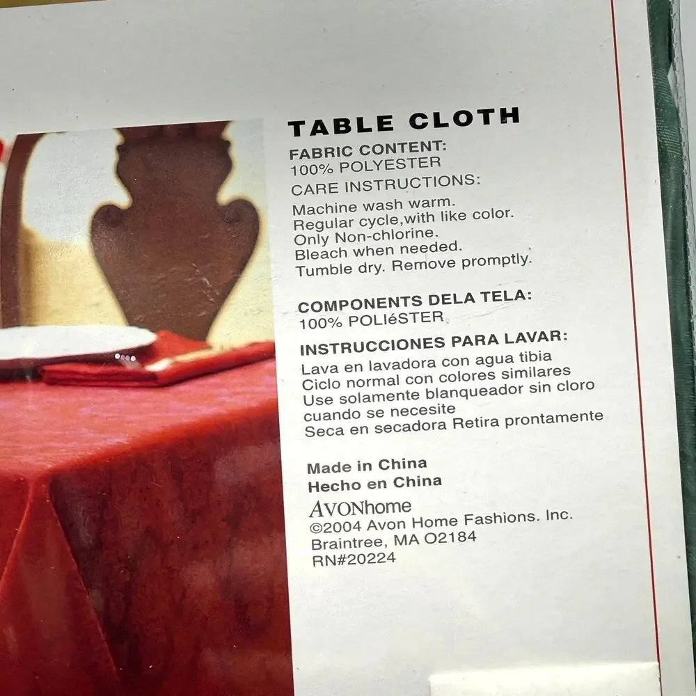 Avon 144 linens please
